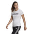 T-shirt bianca da donna con logo adidas Essentials Slim Logo, Abbigliamento Sport, SKU a712000208, Immagine 0